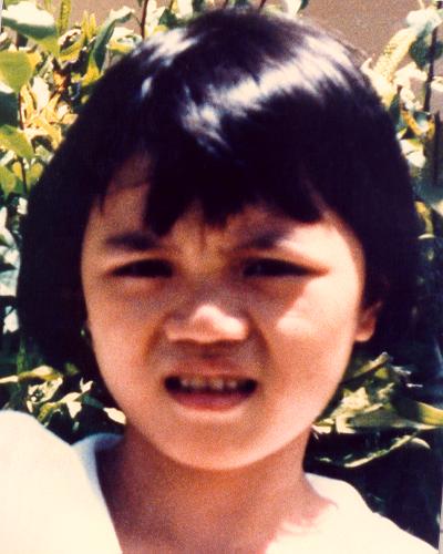 Missing Children: Jie Li, eyes color Brown, hair color Black, weight 75pounds, height 4feet 11inches, 