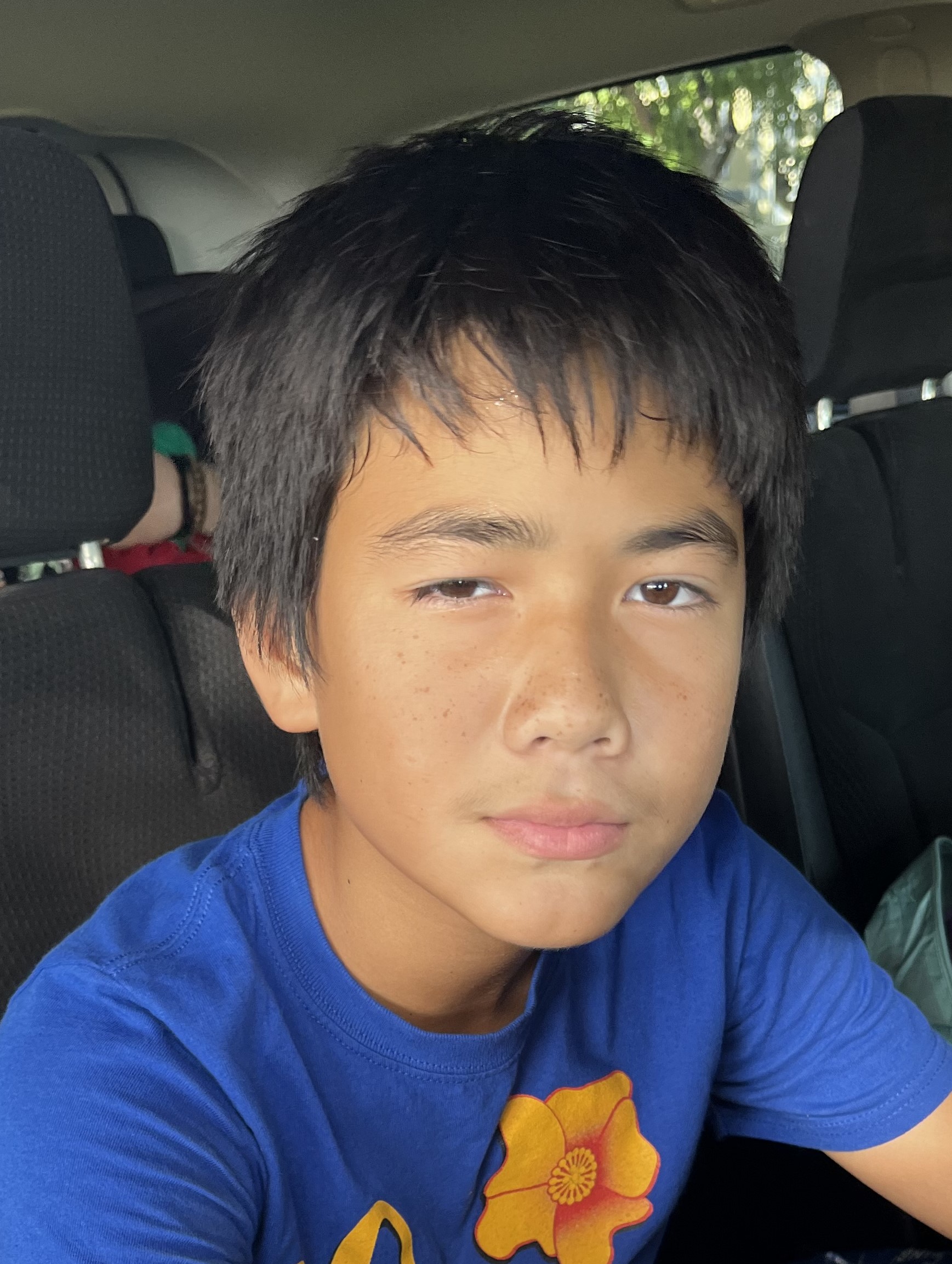 Missing Children: Kekoa-Kaahanui, eyes color Brown, hair color Black, weight 109pounds, height 5feet 3inches, 