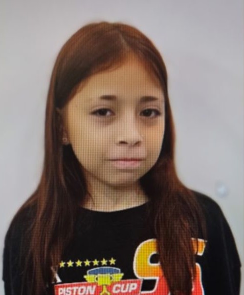 Missing Children: Journey-Barcai, eyes color Brown, hair color Brown, weight 90pounds, height 4feet 8inches, 