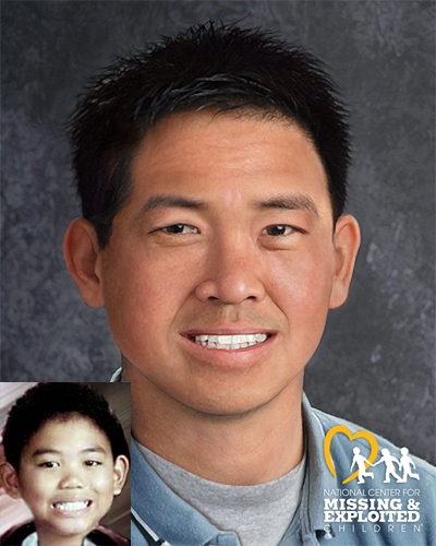 Missing Children: Noel Santiago, eyes color Brown, hair color Black, weight 83pounds, height 4feet 6inches, 